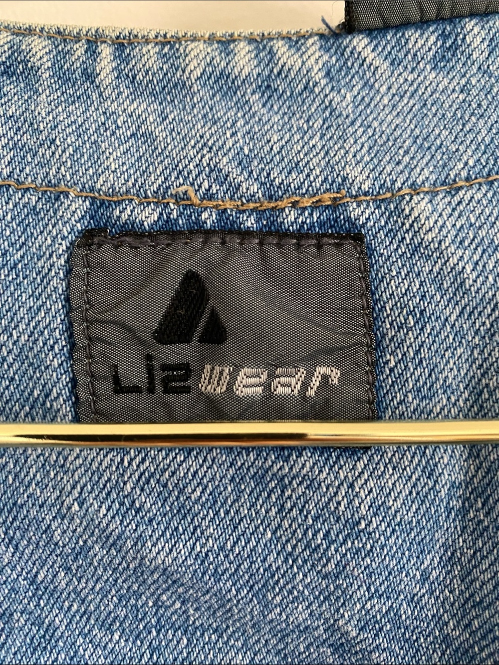LizWear | Vintage Denim Vest | Cotton | Size M - Picture 4 of 14